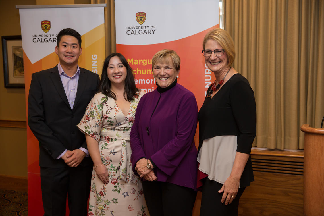 Dominic Chan, Kate Wong, Barb Shellian, Dianne Tapp.