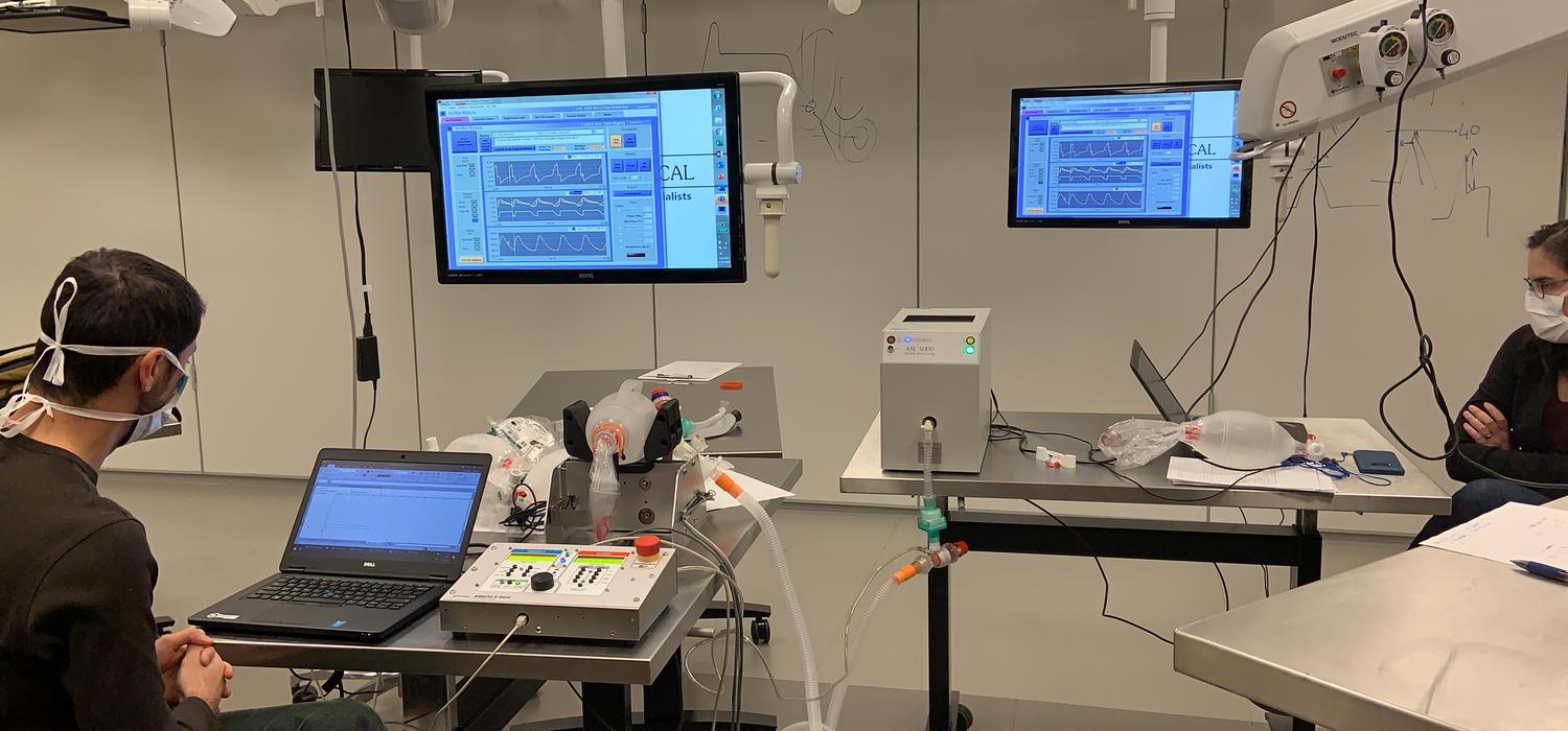 Testing Bertie at the Advanced Technical Skills Simulation Laboratory (ATSSL)