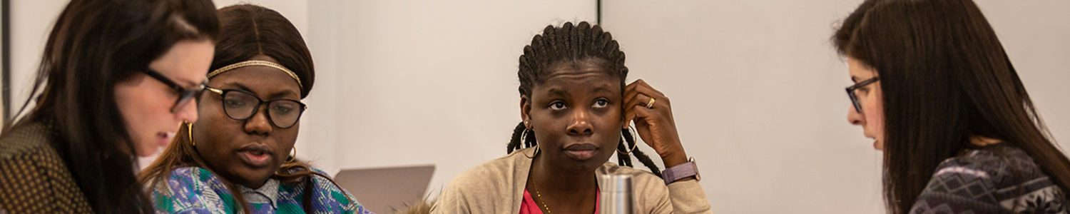 Students in class at our Calgary campus