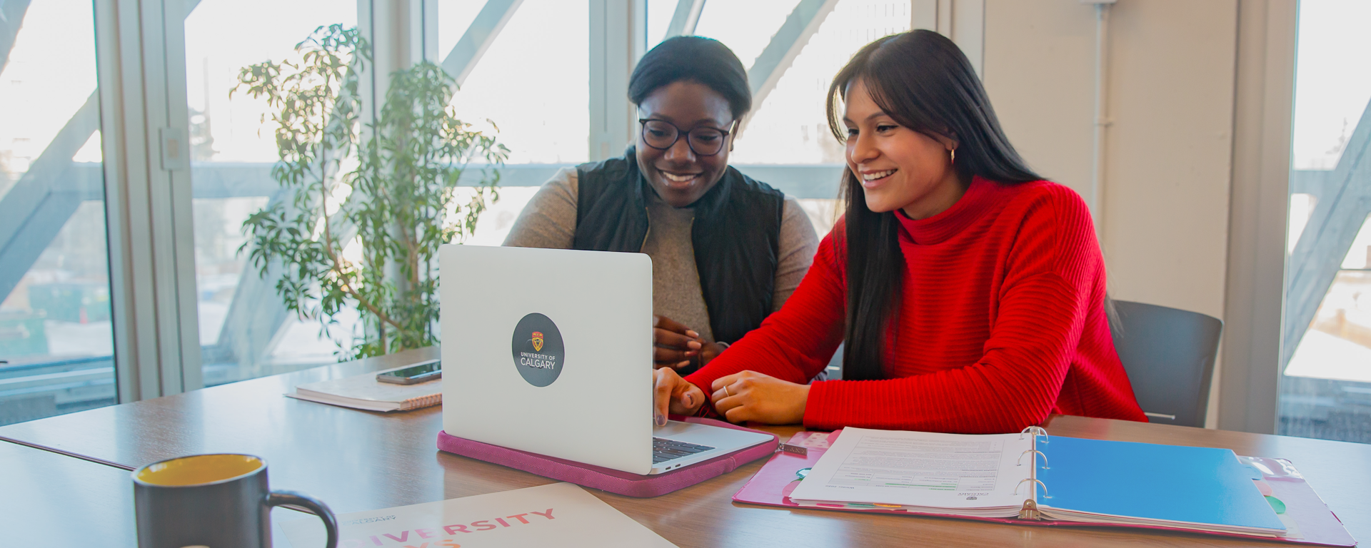 University of Calgary Faculty of Social Work Students at our Calgary campus