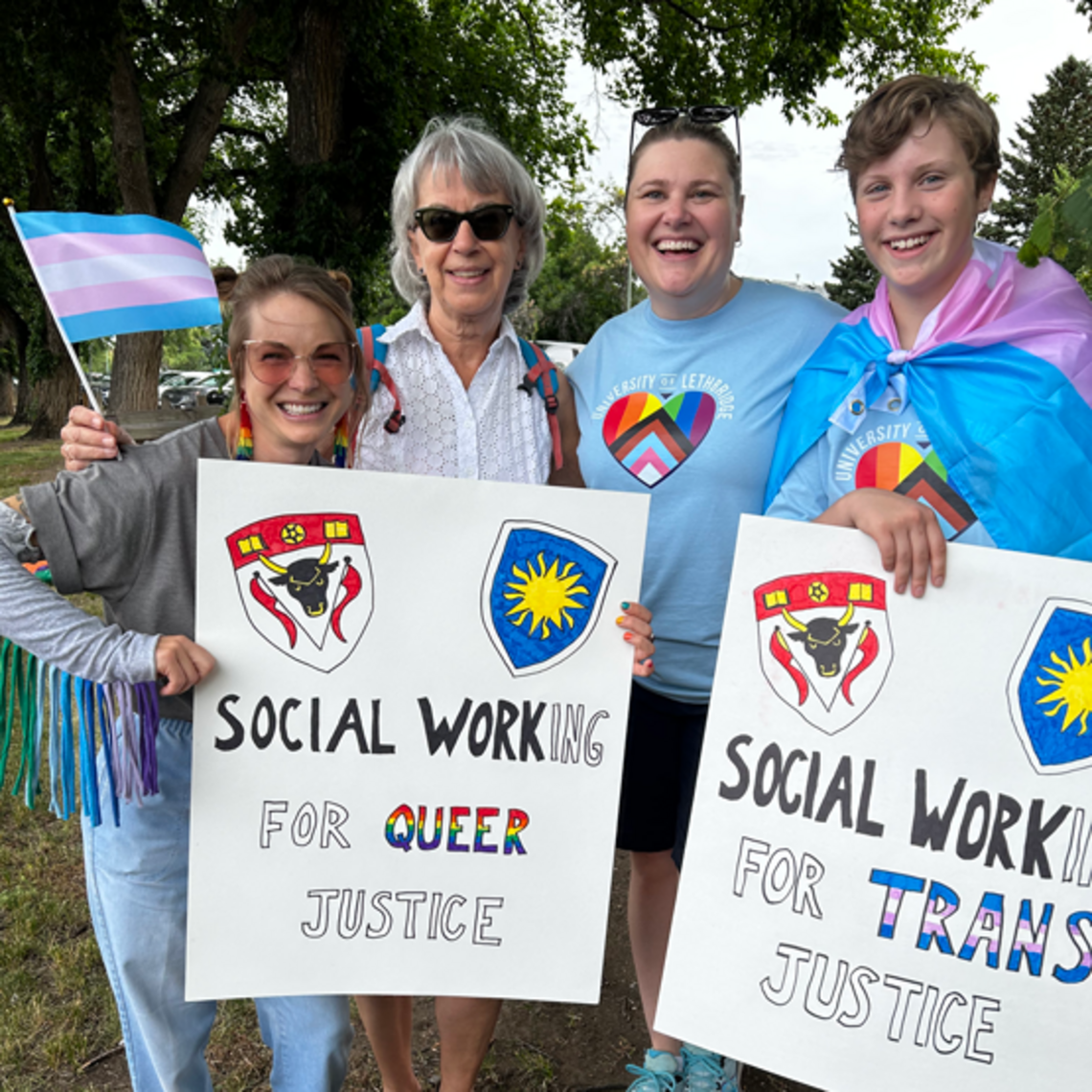 FSW Participates in Lethbridge Pride Parade
