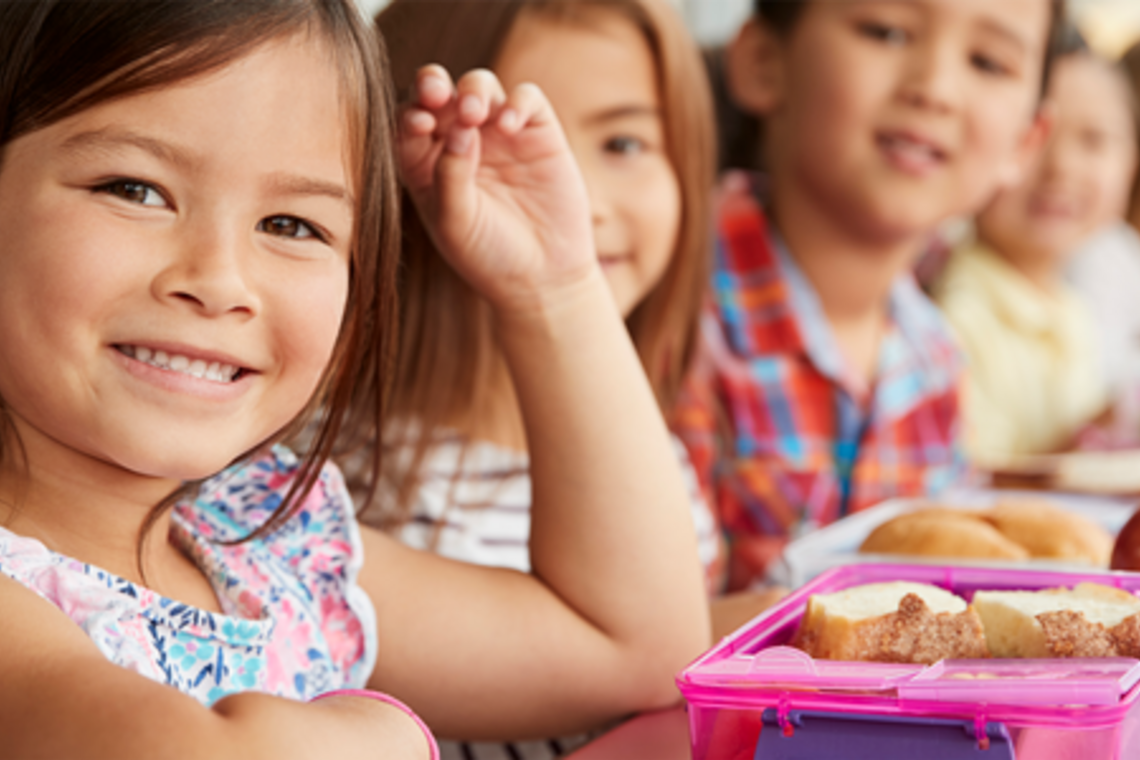 Children having Lunch