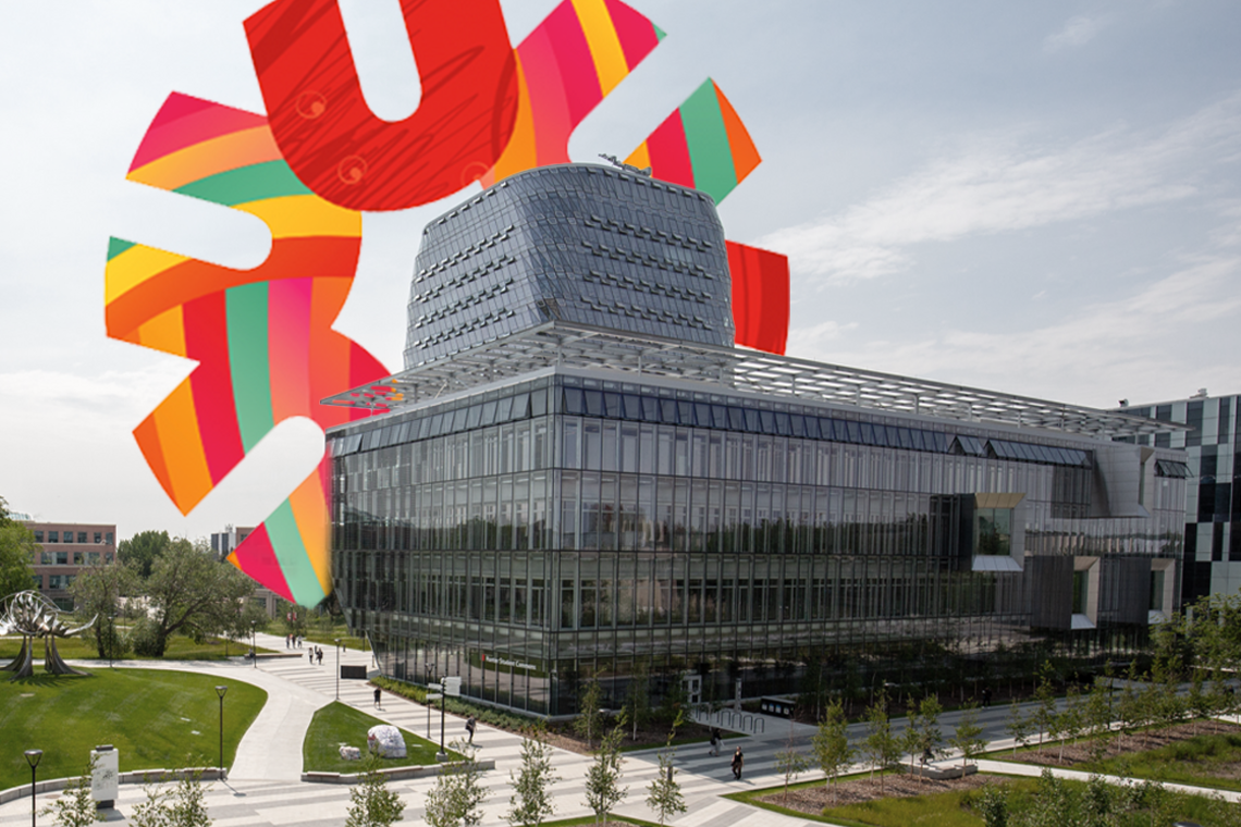 McKimmie Tower and Hunter Student Commons