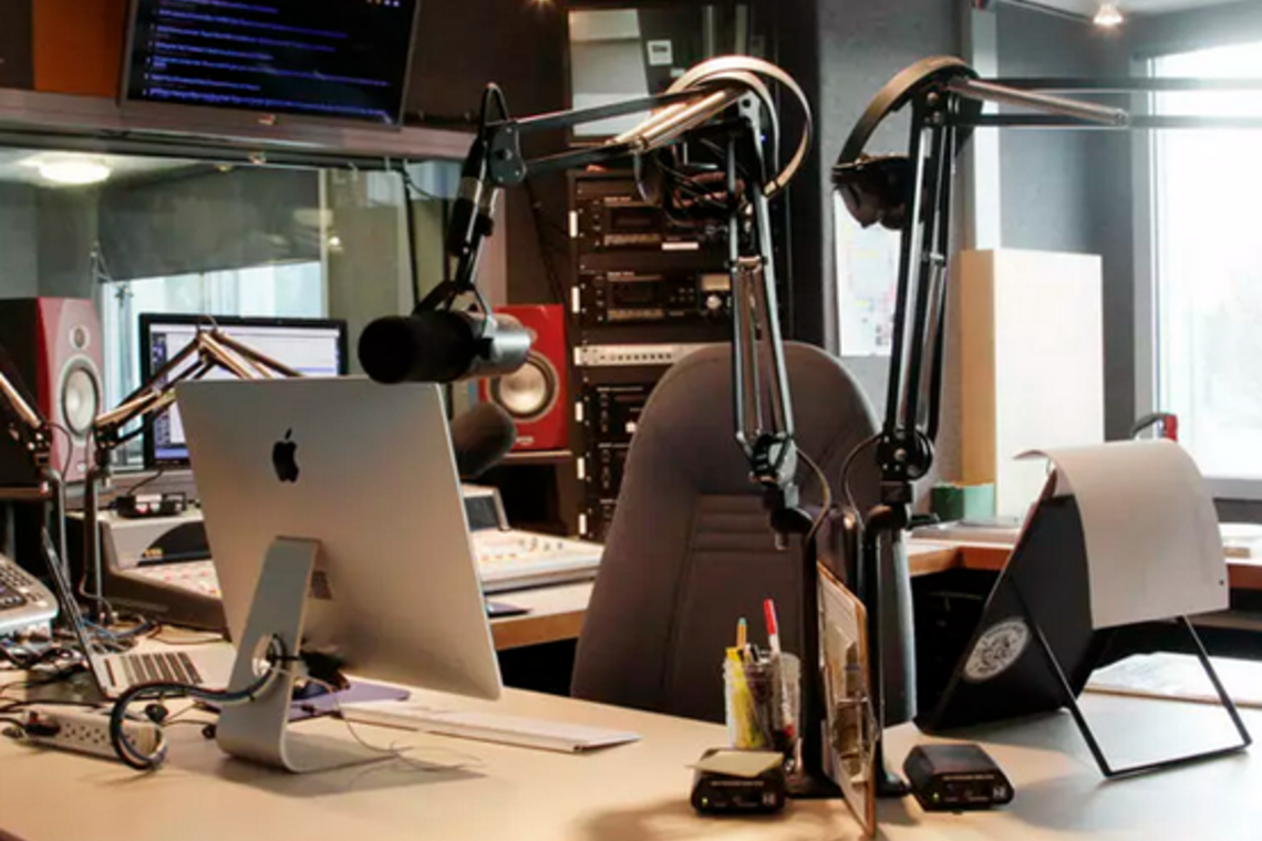 CJSW 90.9 FM radio's recording studio, one of the CA3 partners.