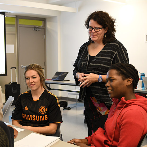 Students in an Edmonton class