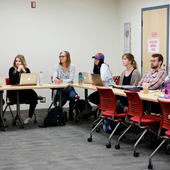 Students in a Lethbridge class