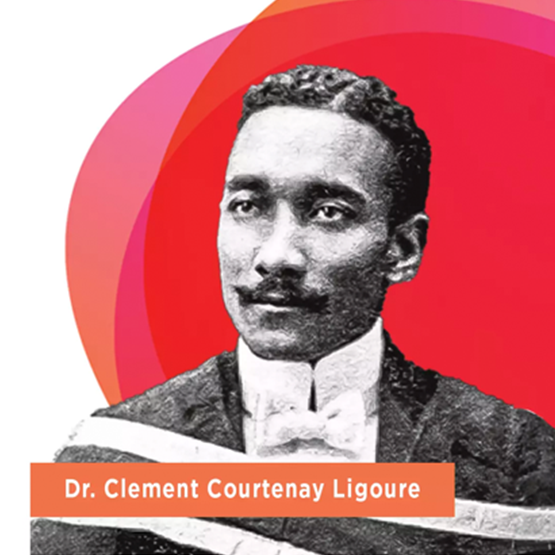 Photo Illustration of Dr. Clement Coutenay Ligoure