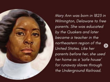 Mary Ann Shadd Cary 