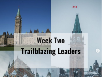 Week Two - Trailblazing Leaders 