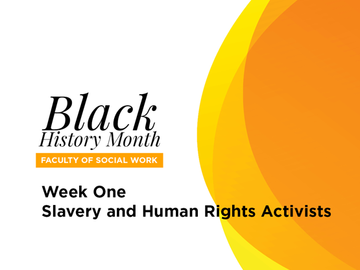 First Week: Slavery and Human Rights 