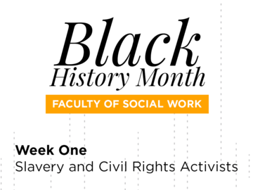 First Week: Slavery and Civil Rights Activists 