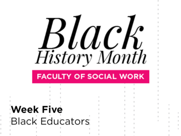 Fifth Week: Black Educators