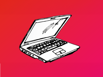 illustration of a laptop