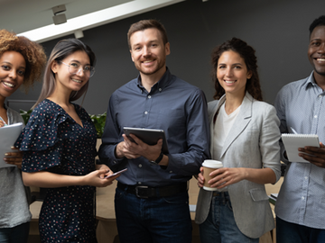 A non-social work staff member at the host agency  