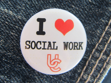 I "heart" Soical Work button