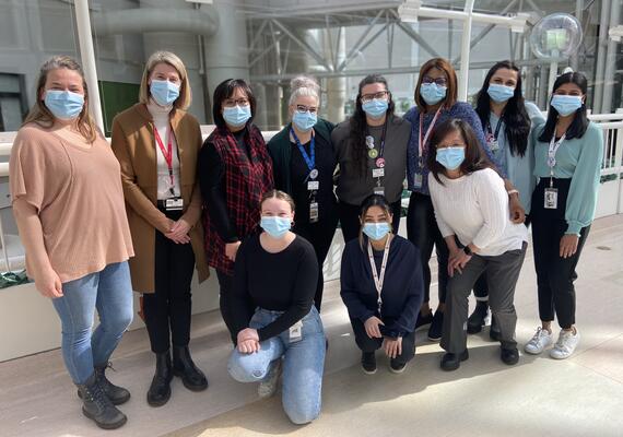 UCalgalry and MacEwan social work students during a rotational practicum